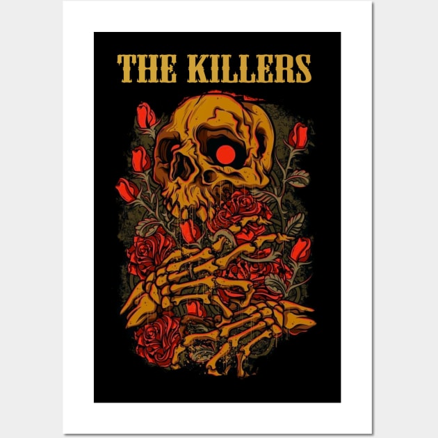 THE KILLERS BAND MERCHANDISE Wall Art by Pastel Dream Nostalgia